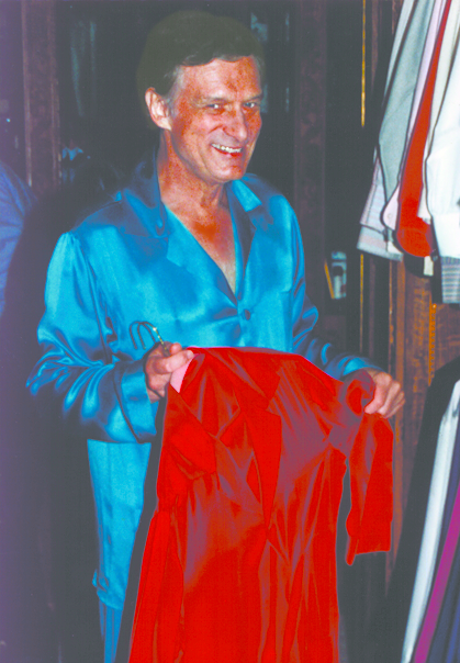 Hugh Hefner Comes Out of Retirement, Changes Pajamas, Goes Back into Retirement