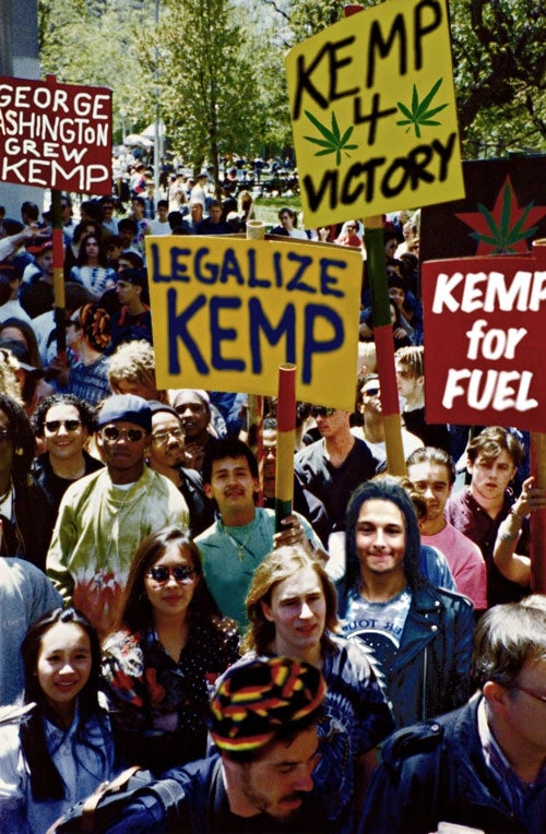 Area Stoners Mistakenly Hold Massive Kemp Rally