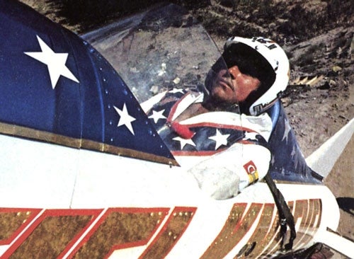 Evel Knievel To Attempt Huge Leap In Logic