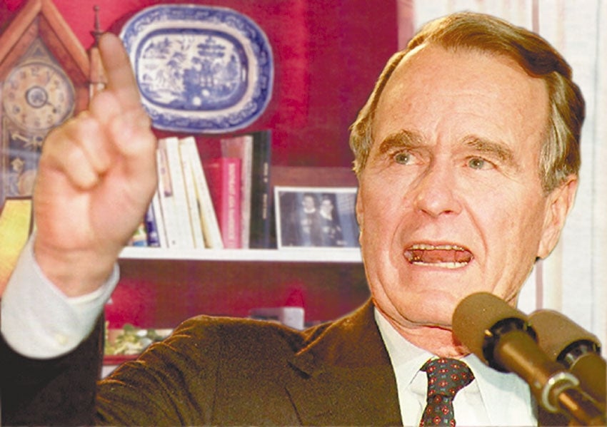 George Bush To Pull Out Of Den