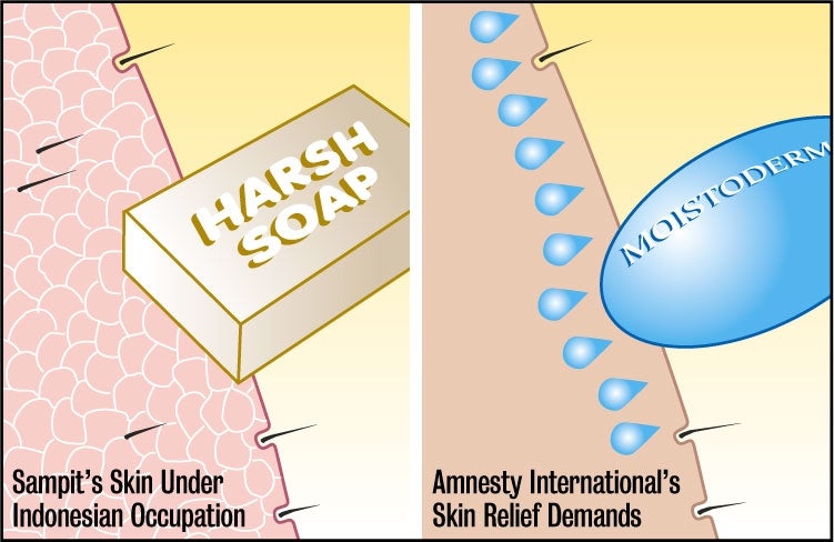 Amnesty International Demands Gentler Soap For Indonesian Political Prisoner