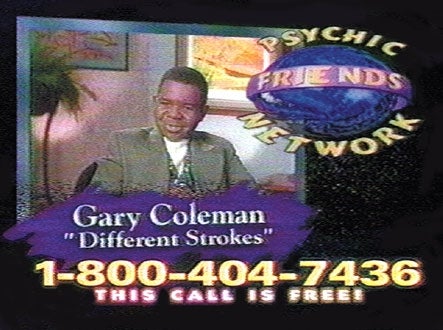 Value Of Psychic Phone Service Empirically Proven By Gary Coleman Endorsement