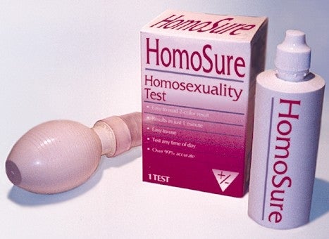 Home Homosexuality Test Now Available