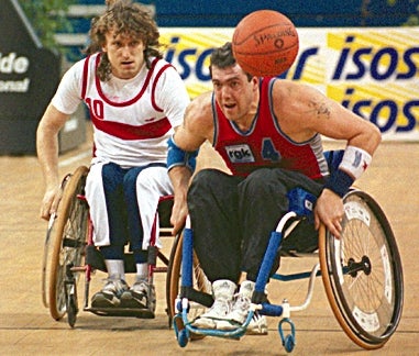 Wheelchair Basketball Game Enjoyed For All The Wrong Reasons