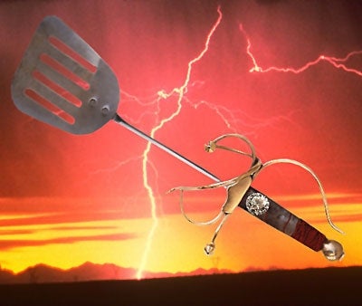 Enchanted Spatula Can Only Be Used To Flip Food By One Who Is Pure In Thought And Deed