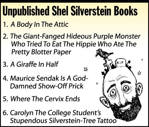 Unpublished Shel Silverstein Books