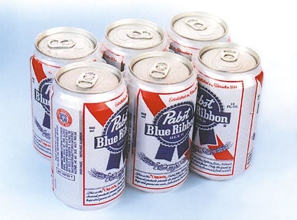 Pabst Drinker Celebrates Pabst Purchase With Pabst