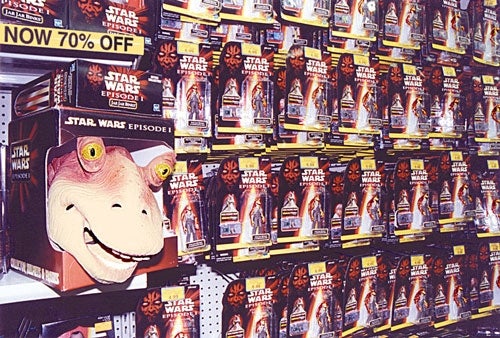 80 Billion Tons Of Jar Jar Merchandise Now 70 Percent Off