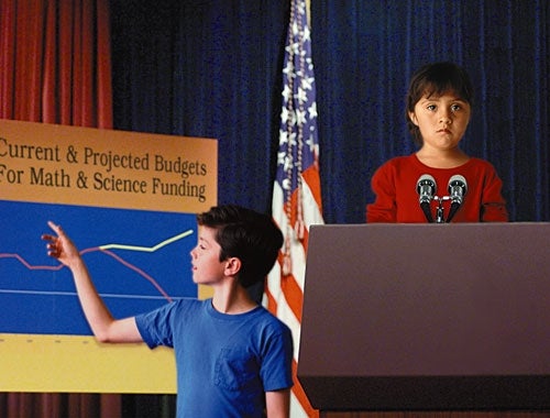 Nation's Schoolchildren Call For Cuts In Math, Science Funding