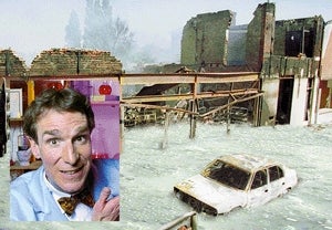 Science Guy Bill Nye Killed In Massive Vinegar/Baking-Soda Explosion