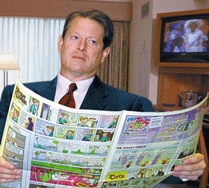 Gore Wondering If Latest Doonesbury Is About Him