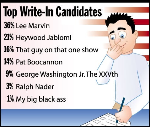 Top Write-In Candidates