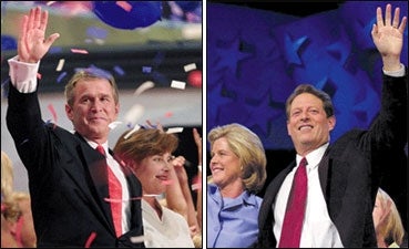 Bush Or Gore: 'A New Era Dawns'