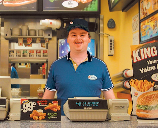 Developmentally Disabled Burger King Employee Only Competent Worker