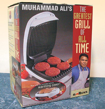 New Grill To Revive Foreman-Ali Rivalry