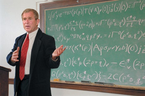 Bush Finds Error In Fermilab Calculations