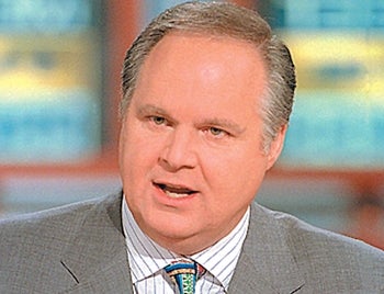 Rush Limbaugh's Love Affair With Sound Of Own Voice Comes To Sad End