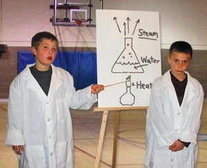 Third-Grade Scientists Successfully Vaporize Water