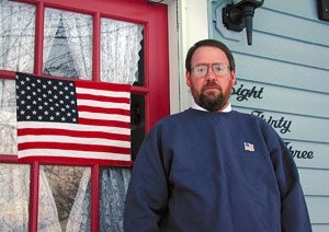 Area Man Not Exactly Sure When To Take Down American Flags