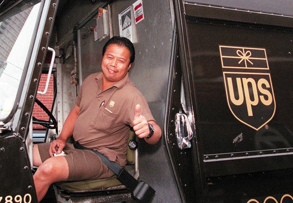 Nation's UPS Men Break Out The Shorts