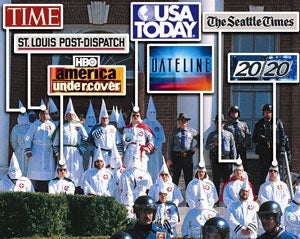 Klan Rally 70 Percent Undercover Reporters