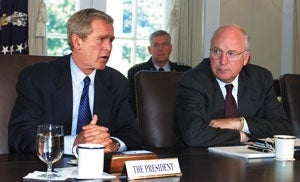 Bush Won't Stop Asking Cheney If We Can Invade Yet