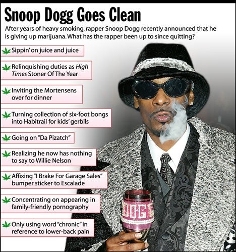 Snoop Dogg Goes Clean