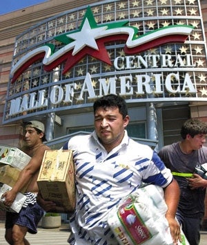 Mall Of Central America Looted On Opening Day