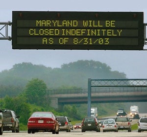 Deficit-Wracked Maryland Calls It Quits