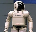 Asimo Tricked Into Falling Down Stairs