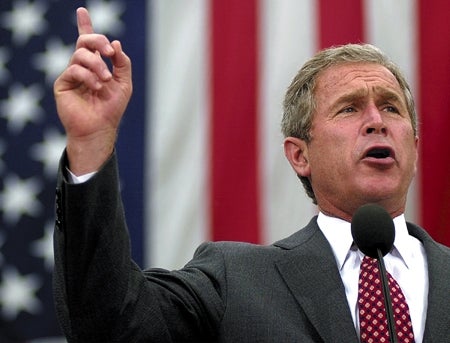 Bush 2004 Campaign Pledges To Restore Honor And Dignity To White House