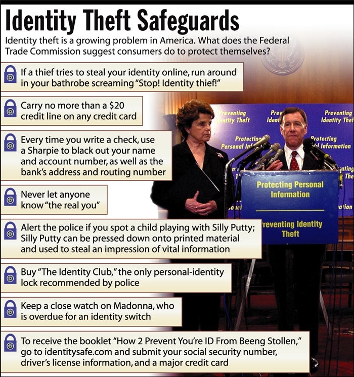 Identity Theft Safeguards