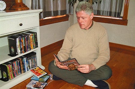 Work Begins On Clinton Presidential DVD Library