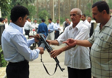 Iraqis Arming Selves For Independence