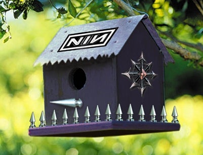 Goth Kid Builds Scary-Ass Birdhouse