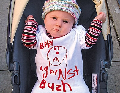 Baby Takes Political Stance