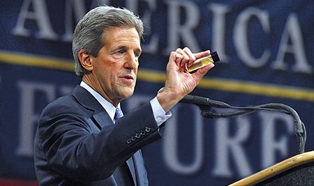 Kerry: Stem-Cell Research May Hold Cure To Ailing Campaign