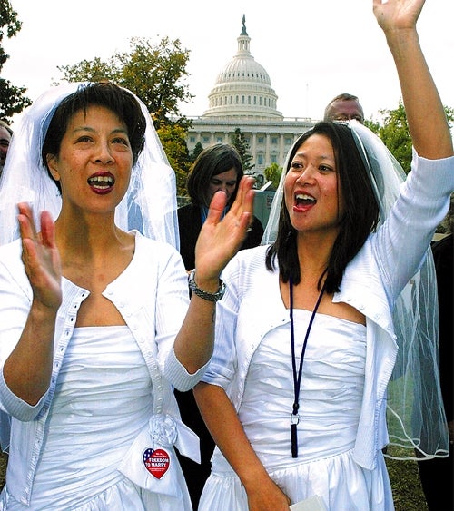 Gay Marriage Proponents Hope To Send Message To Religious Right Before Election