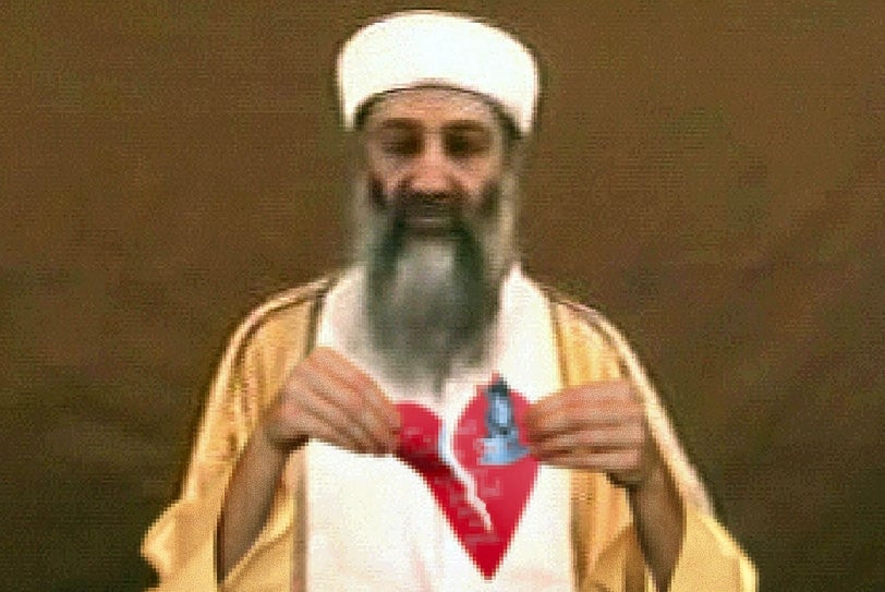 Latest Bin Laden Videotape Wishes America 'A Crappy Valentine's Day'