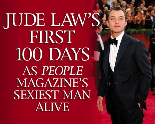 Jude Law's First 100 Days As People Magazine's Sexiest Man Alive