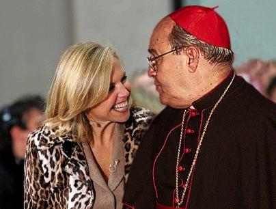 Katie Couric Flirts With Cardinal On Air