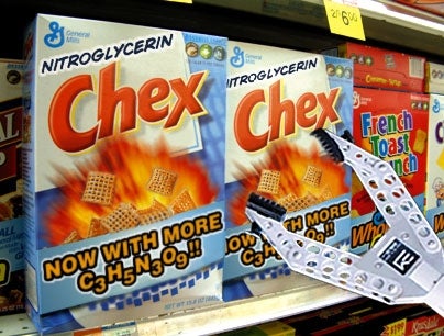 Nitroglycerin Chex Gingerly Pulled From Shelves