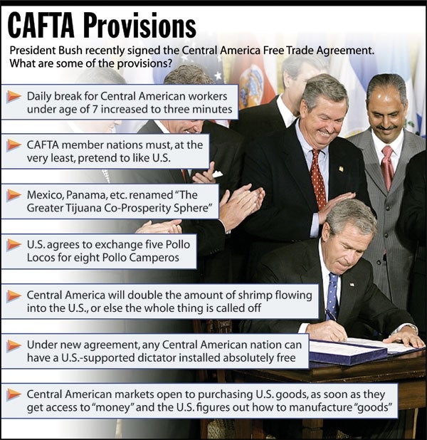 CAFTA Provisions