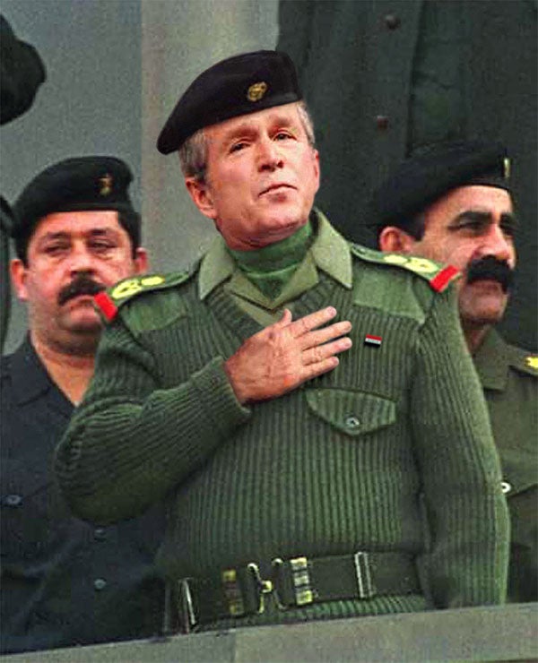 Bush Elected President Of Iraq