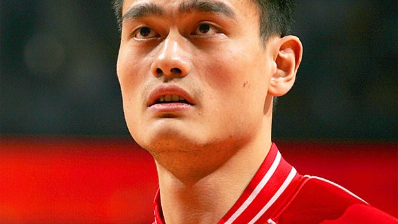 Yao Ming Living Up To Height Expectations