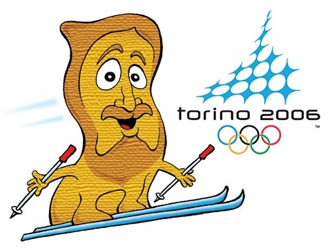 Turin Olympics Officials Unveil ‘Shroudy’ Mascot