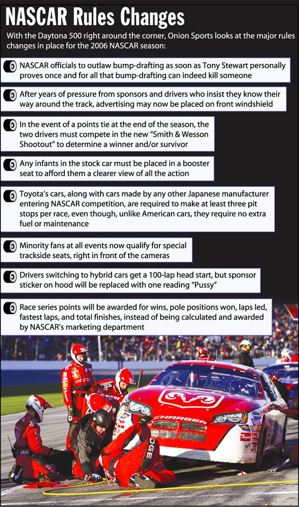 NASCAR Rules Changes