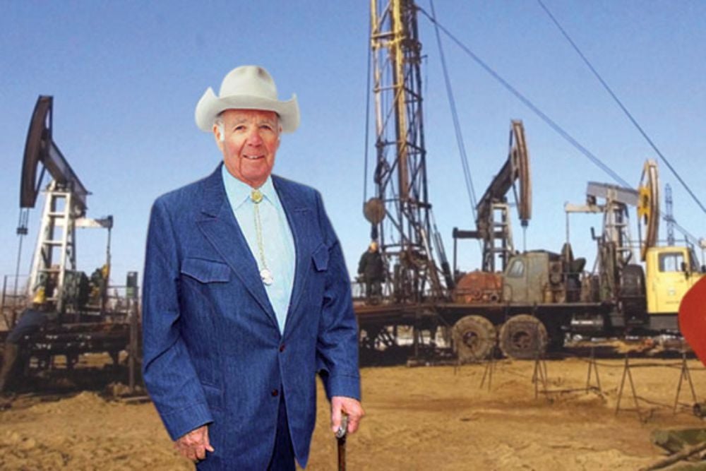 Texas Oil Buffoon Pumping 8,000 Barrels Of Oil Into Ground Every Day