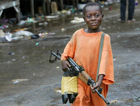 Child Soldier Promoted To Child Private 1st Class