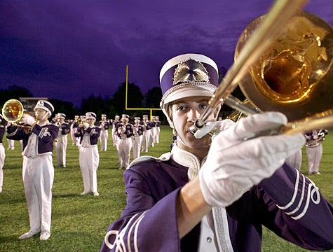 Two-Thirds Of High- School Marching Band Just Pretending To Play